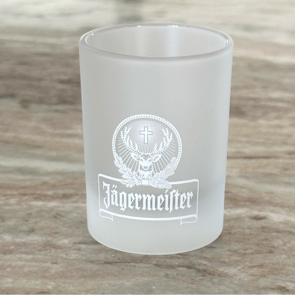 Frosted Jägermeister Shot Glass